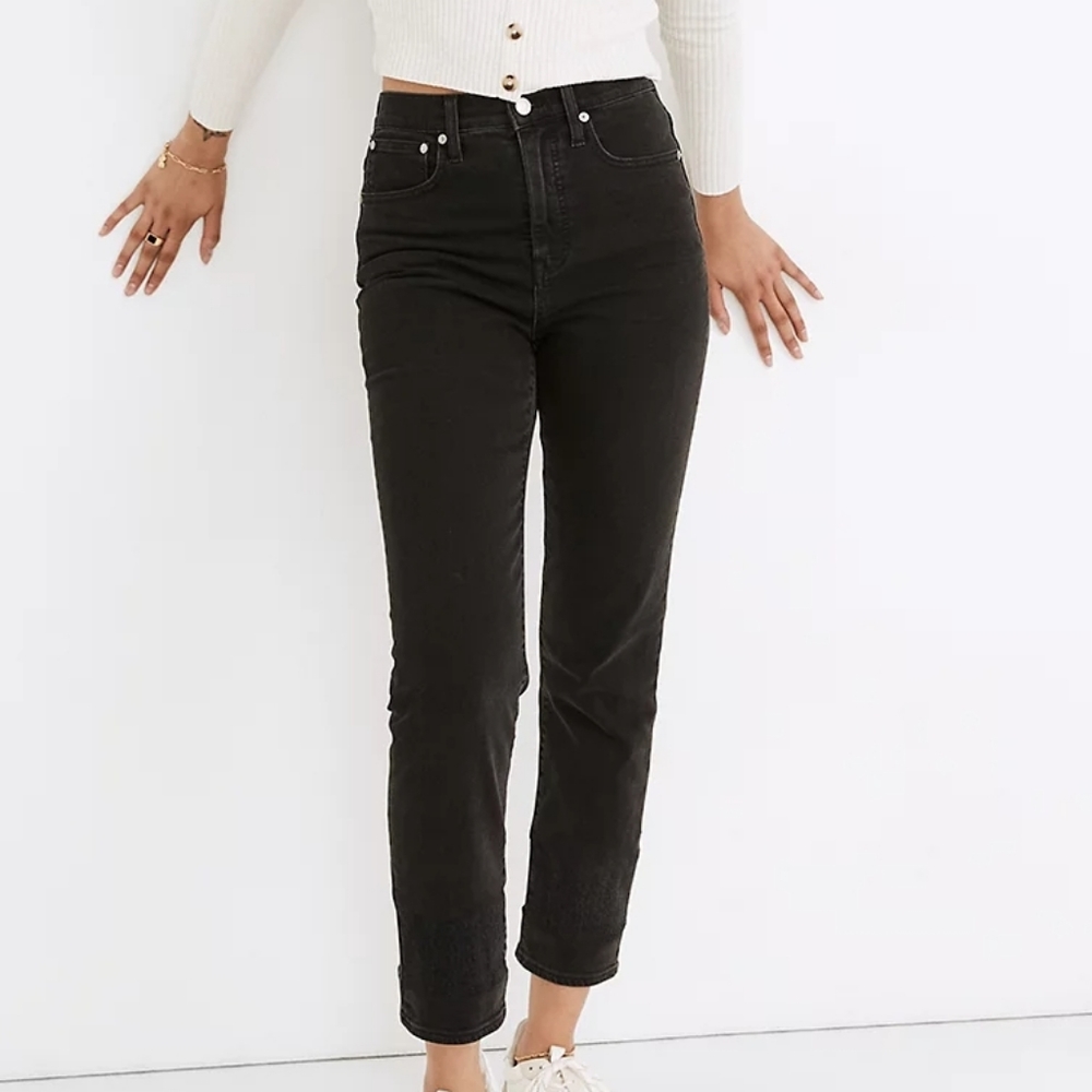 Madewell classic straight leg jeans